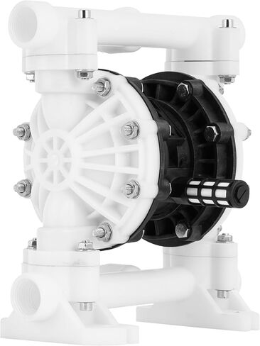 MXBAOHENG 898GPH Air Operated Double Diaphragm Pump, 100PSI Air Driven Diaphragm Pump, 15GPM Polypropylene Pneumatic Dual Diaphram Pump, for Waste Oil, Chemicals (56.67L/min) in Saudi Arabia