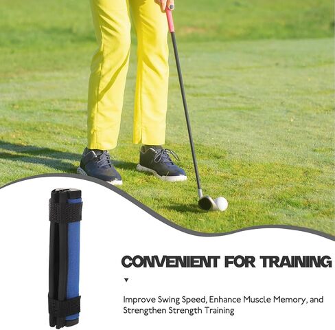 Uonlytech Golf Club Weight Clip Blue Golf Swing Weighted Training Aid for Speed Improvement Golfing Practice Accessory in Saudi Arabia