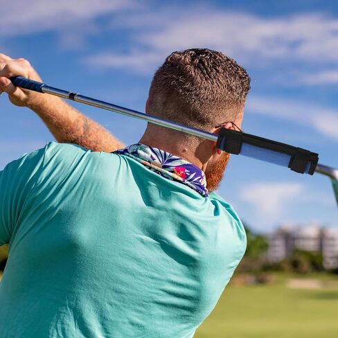 ibasenice Golf Swing Weighted Clip Golf Club Weight Trainer Blue Practice Accessory for Swing Speed Improvement and Strength Training in Saudi Arabia