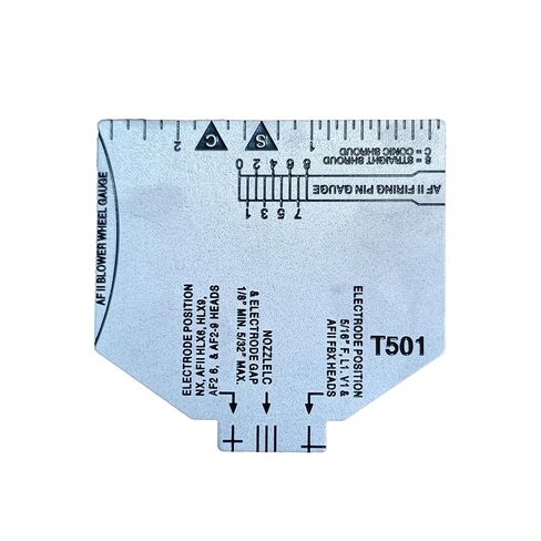 T501 Multipurpose Gauge kit - Compatible with Beckett AF AFG AR SF SR Burners. for Burner Electrode Alignment in Kuwait