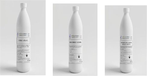 Acids Liquids I Hydrochloric - Muriatic - Nitric - Phosphoric - Hydrofloric - Glycolic - Acetic - Citric I Liquids Size : 32 fl oz (NITRICS 65-32 FL OZ) in Saudi Arabia