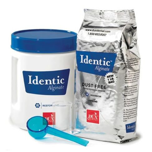Identic DustFree Alginate Fast Set 22lb Drum in Kuwait