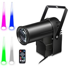 Disco Ball Light, 3W Led White PinSpot for Light up Mirro Ball, Pin spot DJ Stage Lights (Black Shell) in Kuwait