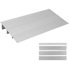 منحدرات عتبة للمداخل، منحدر ألومنيوم مرتفع 3 بوصات، منحدر باب أمامي بسعة 700 رطل لأجهزة التنقل بالكراسي المتحركة، والدراجات، وعربات الأطفال in Kuwait