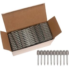 1000x مسامير خرسانية مجمعة 5/8 بوصة (16 مم)، 3/4 بوصة (19 مم)، 7/8 بوصة (22 مم)، 1 بوصة (25 مم)، 1 1/16 بوصة (27 مم)، 1 1/4 بوصة (32 مم) أو 1 1/2 بوصة (38 مم) - لـ Hilti فقط B3 MX، BX3 (3/4 بوصة) (19 ملم)) in Kuwait