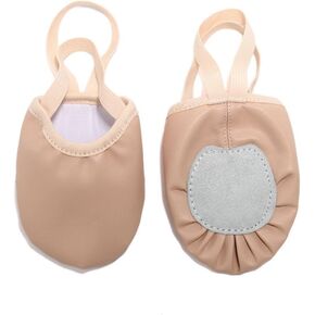 HIPPOSEUS Women's Half Sole Ballet Shoes Soft Lyrical Dance Classes Shoes in Kuwait