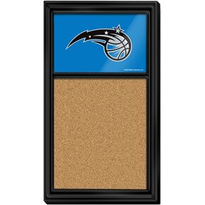 The Fan-Brand NBA Orlando Magic: Cork Note Board- Sports Decor for Home, Game Room, Fan Cave & Garage - USA Made in Kuwait