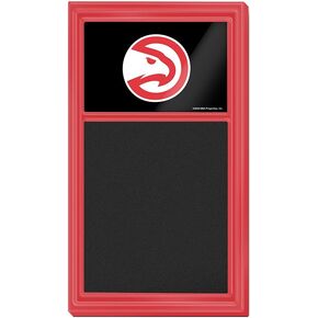 The Fan-Brand NBA Atlanta Hawks: Chalk Note Board- Sports Decor for Home, Game Room, Fan Cave & Garage - USA Made in Kuwait