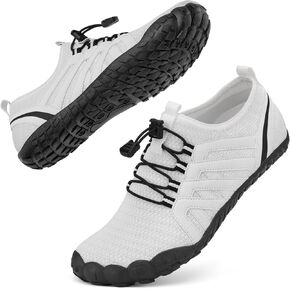 ATHMILE Water Shoes for Women Men Quick Dry Five Toe Aqua Barefoot Shoes for Beach Vacation Swim Hiking Pool Outdoor Sports Wide Toe Box with Non-Slip Rubber Sole in Kuwait