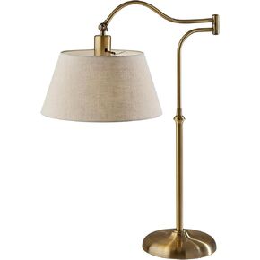 Adesso 3349-26 Rodeo Floor Lamp, 61 in, 150 W Incandescent/equiv. CFL, Antique Bronze, 1 Floor Lamp in Kuwait