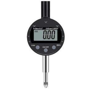 Electronic Digital Dial Indicator Digital Probe Indicator Dial Test Gauge High Resolution: 0.0005 inch/0.01mm Tool for Lathe Shop Woodworking（zg） in Kuwait