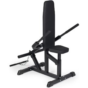 Titan Fitness Seated Dip Machine, Plate Loaded Dip Machine Rated 200 LB, Seated Triceps Dip Machine, Adjustable Padded Seat Backrest, Doubles as Bicep Curl Station in Kuwait