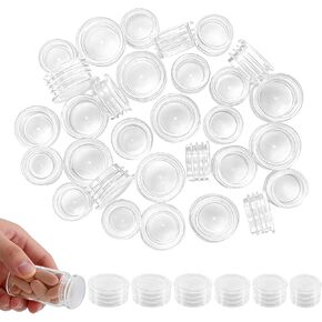 30PCS Salt and Pepper Shaker Stoppers Plugs, 6/7/9/10/11/12 MM Plastic Stoppers for Salt and Pepper Shakers, Shaker Bottle Stopper & Round End Caps for Bottles Plugs Bottom, Salt and Pepper Plugs in Kuwait
