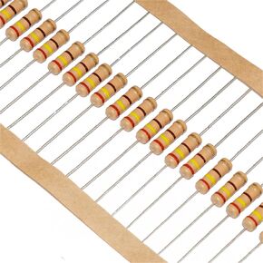 20 قطعة 1 واط الكربون مقاوم من غشاء 5.6 6.2 6.8 56 62 68 560 620 680 أوم R K 5% المقاومة 5R6 6R2 6R8 56R 680R 5.6K 6.2K 6.8K 0.1R-1M (CF 1W 27K 20 قطعة) in Kuwait