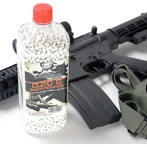 Airsoft BBS 6 مم لبنادق Airsoft دقة مثالية وكريات BB ممتازة ودقيقة (.12 جرام .20 جرام .25 جرام .30 جرام قابلة للتحلل الحيوي) in Kuwait