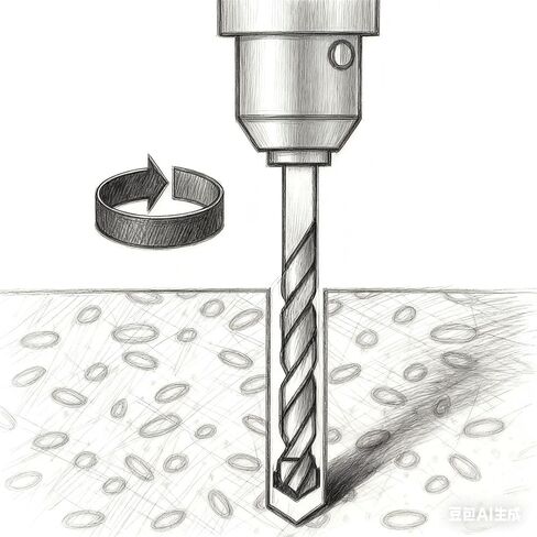 SANTIE 1/2" x 5-1/2" Galvanized Hex Head Concrete Wedge Anchors - 25-Pack in Kuwait