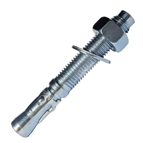 SANTIE 1/2" x 5-1/2" Galvanized Hex Head Concrete Wedge Anchors - 25-Pack in Kuwait