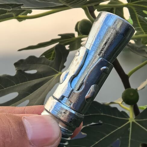 SANTIE 1/2" x 5-1/2" Galvanized Hex Head Concrete Wedge Anchors - 25-Pack in Kuwait