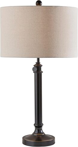 Adesso Home SL1165-26 Table Lamp from Barton Collection 15.00 inches, Bronze in Kuwait