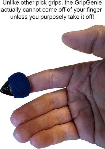 مجموعة مقابض جيتار GripGenie المكونة من 3 قطع مع حلقة و3 قطع جيتار متوسطة الحجم .71 ملم | لا تسقط اختيارك مرة أخرى | في انتظار الحصول على براءة اختراع من Epic Accessories in Kuwait
