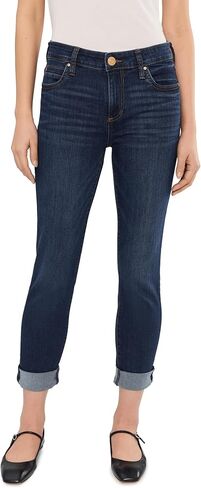 KUT from the Kloth Women's Catherine Boyfriend Jeans in Optic White in Kuwait
