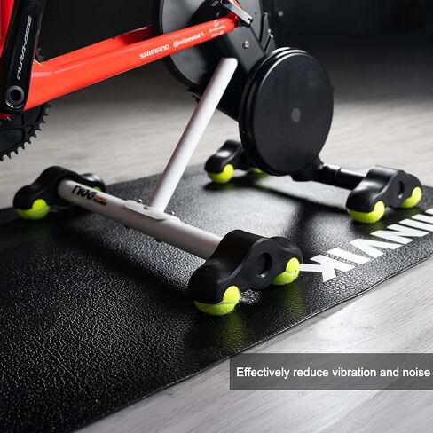 محول أقدام الروك المفاجئة لركوب الدراجات في الأماكن المغلقة من أجل Wahoo Kickr Core 1، 4 محولات مع 8 كرات تنس، ثبات، مرونة معززة in Kuwait