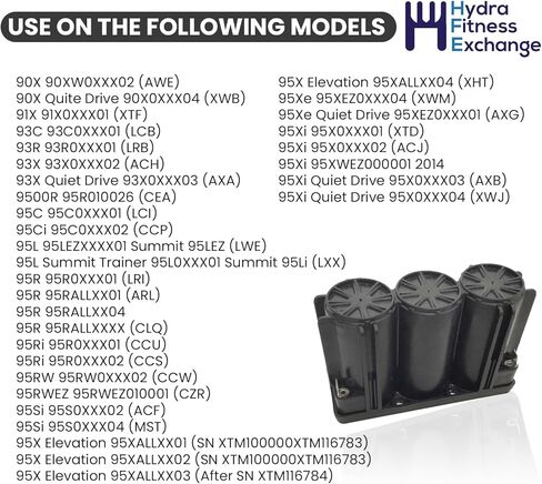 H.F Exchange Rechargeable Battery Pack - Sealed Lead Acid 6v Battery - Long-Lasting Power in Exercise Equipment - Battery for Bike and Elliptical - Deep Cycle Backup Works with Life Fitness in Kuwait