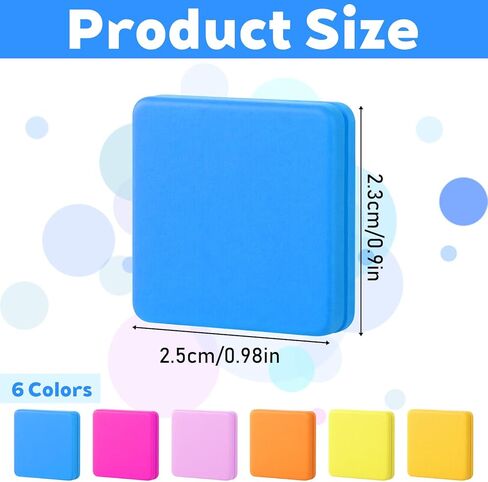 6pcs Tennis Vibration Dampener, 2.3 Inch Square Silicone Tennis Racquet Dampeners Racket String Shock Absorber in Saudi Arabia