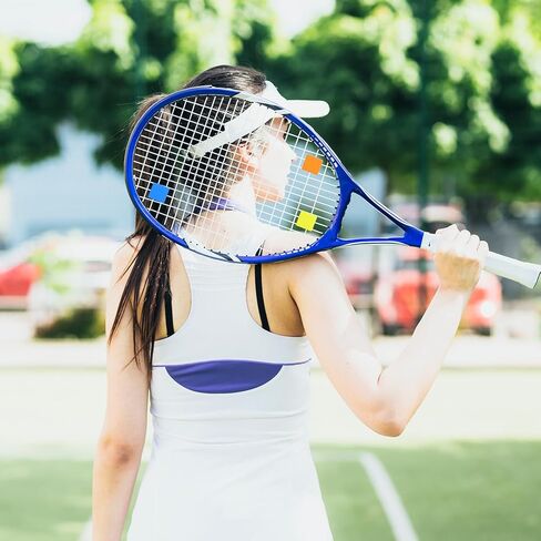 6pcs Tennis Vibration Dampener, 2.3 Inch Square Silicone Tennis Racquet Dampeners Racket String Shock Absorber in Saudi Arabia