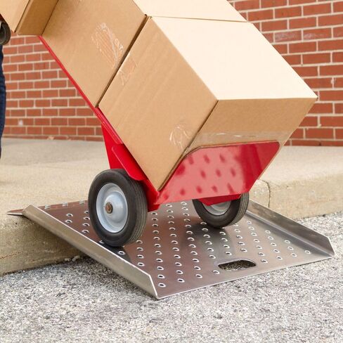 Curb Ramp, Aluminum, 750 lb, for Hand Trucks, 36" x 36", Guardian in Saudi Arabia