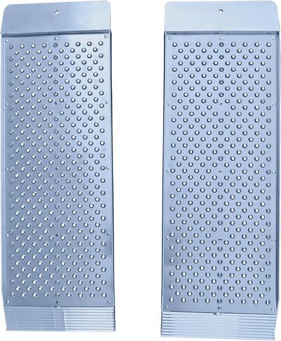 Dual Runner Shed Ramps with Punch Plate Surface & 1,500 lbs. Weight Capacity - 12" Wide, 3' Long (Sold in Pairs) in Saudi Arabia