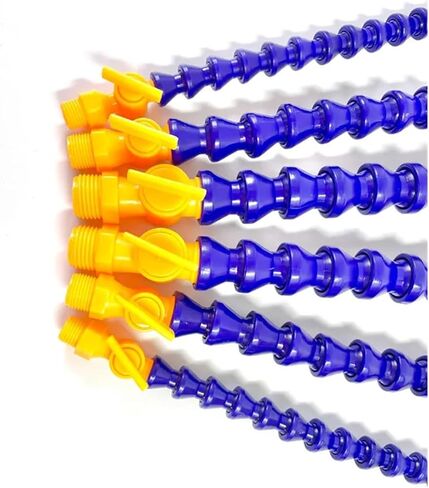 آلة طحن باستخدام الحاسب الآلي ضباب التبريد. 1 قطعة 1/2 3/8 1/4 ''300 مللي متر 400 مللي متر مع فوهة مسطحة مستديرة لأنابيب التبريد لمخرطة الطحن باستخدام الحاسب الآلي (1/4-مع مفتاح مستدير 500 مللي متر) in Kuwait