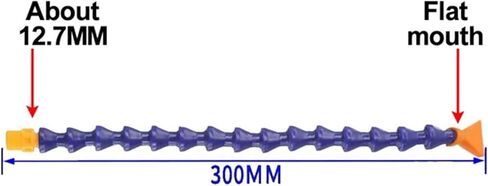 آلة طحن باستخدام الحاسب الآلي ضباب التبريد. 1 قطعة أنبوب هوائي ل BPS 30/40 /50/60 سم موضوع خارجي أنبوب التبريد الأدوات اليدوية) ((فوهة مسطحة)) in Kuwait