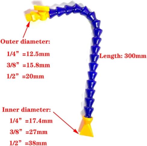 آلة طحن باستخدام الحاسب الآلي ضباب التبريد. 1 قطعة أنبوب هوائي ل BPS 30/40 /50/60 سم موضوع خارجي أنبوب التبريد الأدوات اليدوية) ((فوهة مسطحة)) in Kuwait