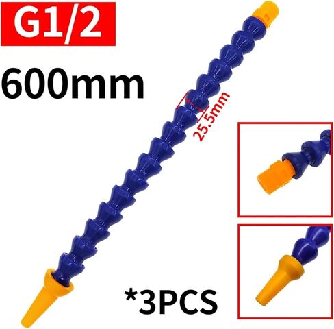 آلة طحن باستخدام الحاسب الآلي ضباب التبريد. 600 مللي متر فوهة مستديرة 1/4 3/8 1/2 لآلة التصنيع باستخدام الحاسب الآلي مخرطة طحن أنبوب التبريد شقة (1/2 جولة 3 قطعة لا التبديل) in Kuwait