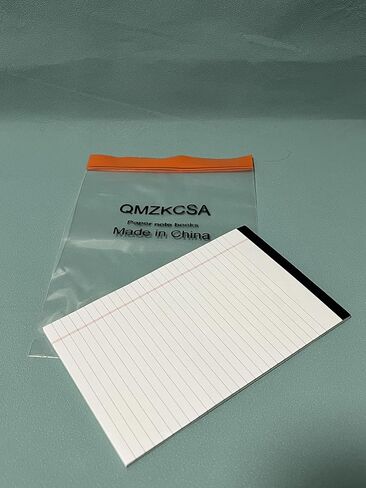 QMZKCSA Paper note books, Ruled Paper, 8" x 10.5", 70 Sheets per Notebook for Office, White in Saudi Arabia