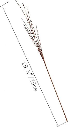 10 قطع 29.5 "طويلة من الزهور الاصطناعية زهور مزيفة ، الزهور الاصطناعية لحفل الزفاف منزل مكتب الحفلات الداخلية أو الفناء (أبيض) (10 ، أبيض) in Kuwait