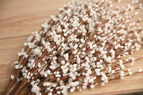 10 قطع 29.5 "طويلة من الزهور الاصطناعية زهور مزيفة ، الزهور الاصطناعية لحفل الزفاف منزل مكتب الحفلات الداخلية أو الفناء (أبيض) (10 ، أبيض) in Kuwait