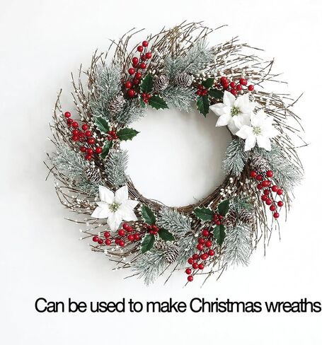 10 قطع 29.5 "طويلة من الزهور الاصطناعية زهور مزيفة ، الزهور الاصطناعية لحفل الزفاف منزل مكتب الحفلات الداخلية أو الفناء (أبيض) (10 ، أبيض) in Kuwait