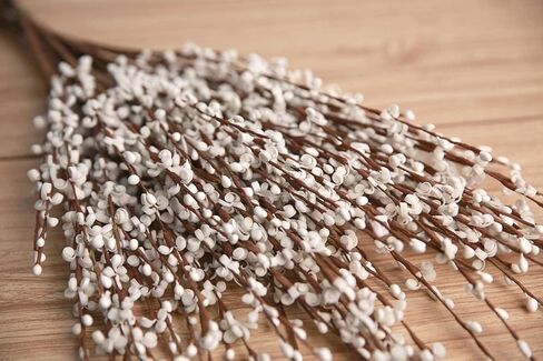 10 قطع 29.5 "طويلة من الزهور الاصطناعية زهور مزيفة ، الزهور الاصطناعية لحفل الزفاف منزل مكتب الحفلات الداخلية أو الفناء (أبيض) (10 ، أبيض) in Kuwait