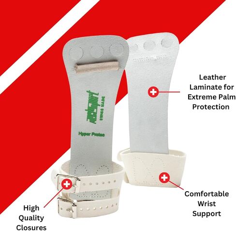 Reisport Men's Protec Hyper Buckle High Bar Grips in Saudi Arabia