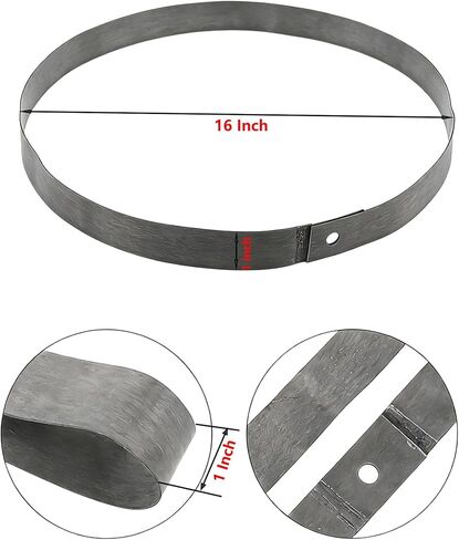 Motorcycle Rim Strips, Heavy-Duty Rubber Rim Tape with Pre-Drilled Valve Stem Hole Spoke Nipple Puncture Protection for Off-Road Dirt Bikes & Street Motorcycles in Kuwait