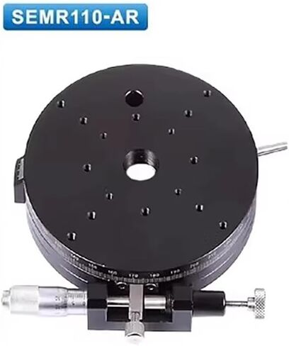 iDili Precision Manual Rotary Stage SEMR110-AR 110mm Diameter Fine Adjustment Rotation Platform in Saudi Arabia