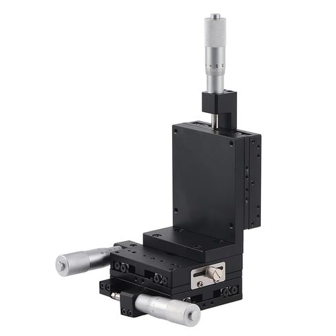 XYZ Exceptional Precision Lift Linear Motion Manual Stage Fine Tuning Slide Table 80 * 80mm in Kuwait