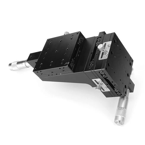 XYZ Exceptional Precision Lift Linear Motion Manual Stage Fine Tuning Slide Table 80 * 80mm in Kuwait