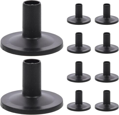 10-pack Drum Cymbal Sleeves Flanged Cymbal Sleeves for Drum Kits Sturdy Plastic Stands Accessories in Saudi Arabia