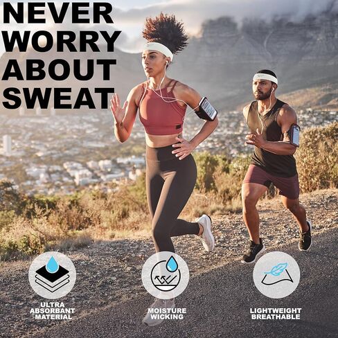 Reebok 3pk Interior Grip Headwrap – Secure, Lightweight, Damage-Free Hold | Quality Gym Hair Accessories for Active Comfort in Saudi Arabia