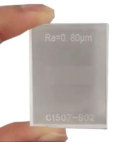 Surface Roughness Meter Calibration Block RA 0.8μm Square Wave Multi-Engraved Lines Standard Roughness Calibration Sample in Kuwait