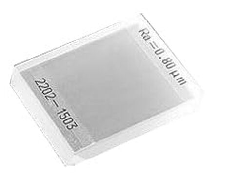 Surface Roughness Tester Sample Block Square Wave RA 0.8μm Multi-Engraved Lines Roughness Calibration Block Standard Roughness Calibration Sample in Kuwait