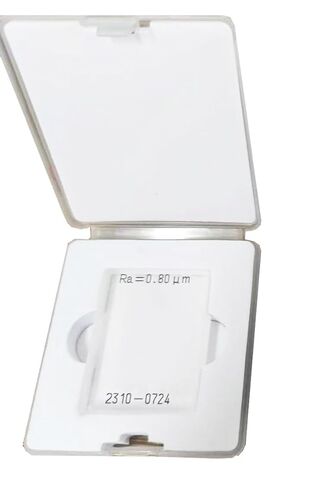 Surface Roughness Tester Sample Block Square Wave RA 0.8μm Multi-Engraved Lines Roughness Calibration Block Standard Roughness Calibration Sample in Kuwait
